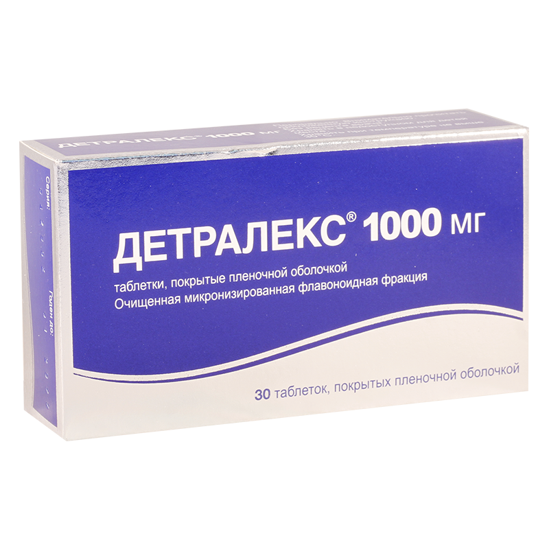 Детралекс 1000 мг 30